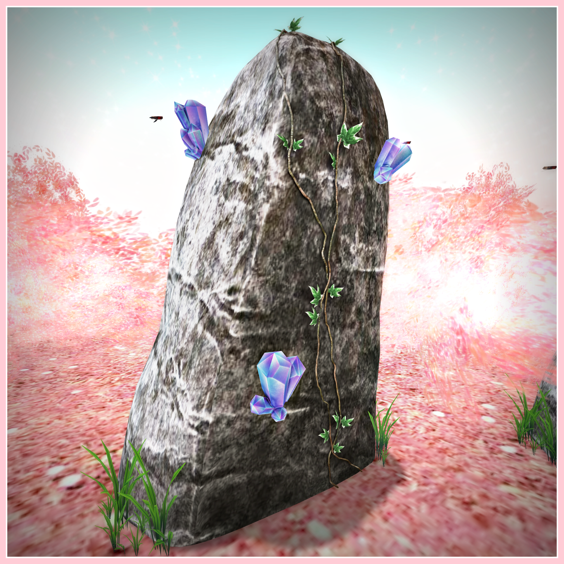 [QE Home] Mystic Monolith - menu for textures &amp; size